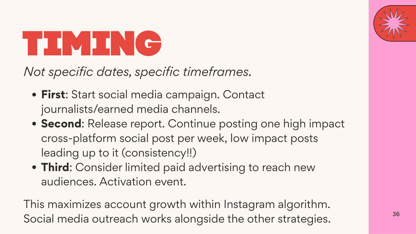 Grace Creative — Solaris PR, slide 36 of 38.
