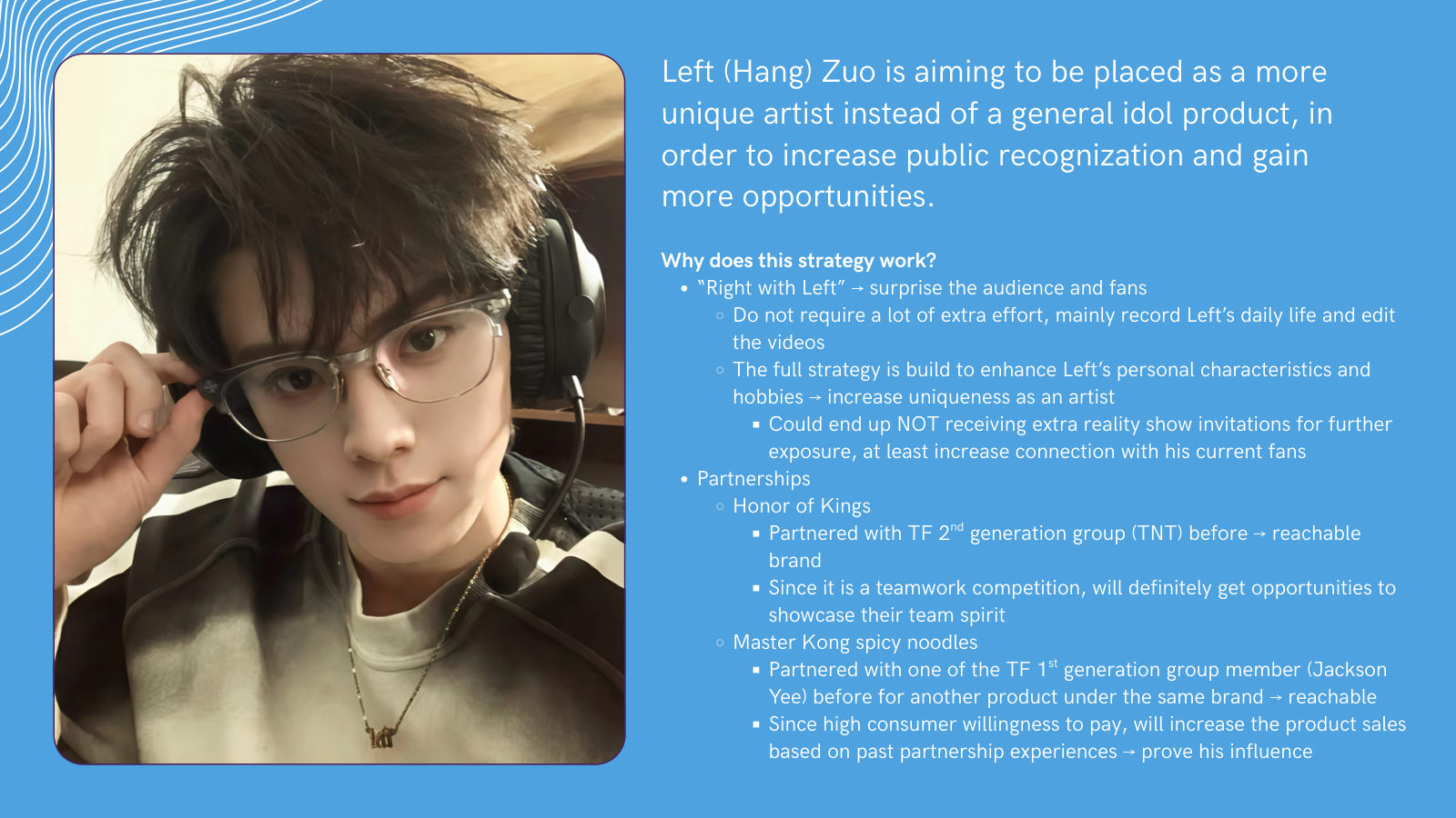 Left (Hang) Zuo Brand Strategy, slide 9 of 10.